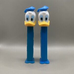 Vintage Lot of 2 Pez Disney Donald Duck Made in Hungary